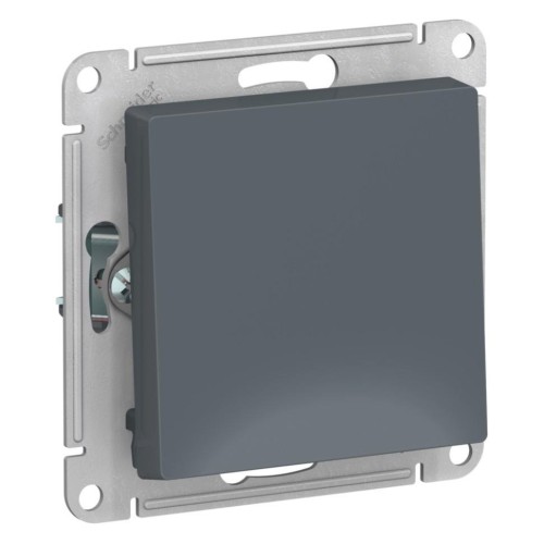 ATLASDESIGN 1-клавишный ВЫКЛЮЧАТЕЛЬ 2-полюсный, 10А, мех., ГРИФЕЛЬ, ATN000721