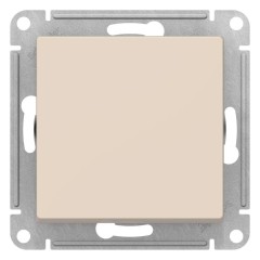 ATLASDESIGN 1-клавишный ВЫКЛЮЧАТЕЛЬ, сх.1, 10АХ, механизм, БЕЖЕВЫЙ, ATN000211