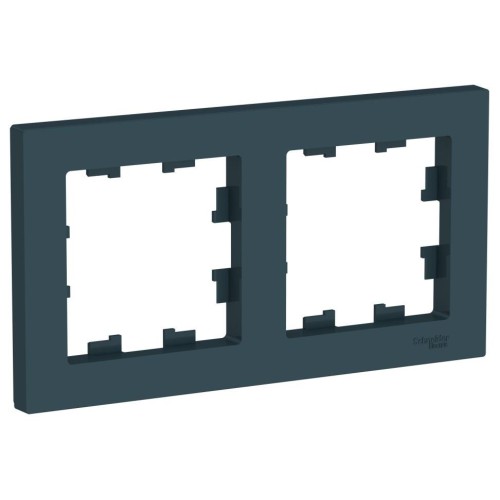 ATLASDESIGN 2-постовая РАМКА, универсальная, ИЗУМРУД, ATN000802