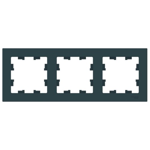 ATLASDESIGN 3-постовая РАМКА, универсальная, ИЗУМРУД, ATN000803