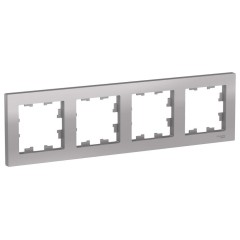 ATLASDESIGN 4-постовая РАМКА, универсальная, АЛЮМИНИЙ, ATN000304