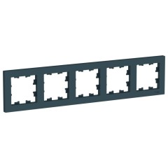 ATLASDESIGN 5-постовая РАМКА, универсальная, ИЗУМРУД, ATN000805