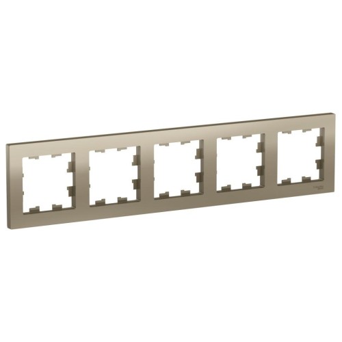ATLASDESIGN 5-постовая РАМКА, универсальная, ШАМПАНЬ, ATN000505