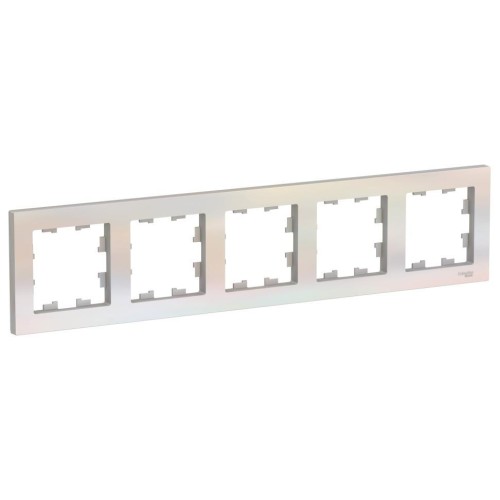 ATLASDESIGN 5-постовая РАМКА, универсальная, ЖЕМЧУГ, ATN000405