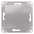 ATLASDESIGN AQUA 1-клавишный ПЕРЕКЛЮЧАТЕЛЬ IP44, сх.6, 10АХ, механизм, АЛЮМИНИЙ, ATN440361