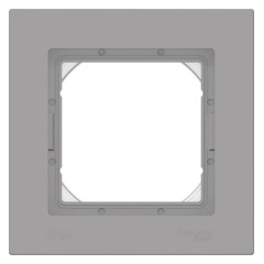 ATLASDESIGN AQUA 1-постовая РАМКА IP44, АЛЮМИНИЙ, ATN440301