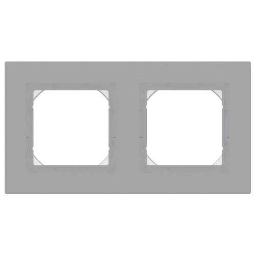 ATLASDESIGN AQUA 2-постовая РАМКА IP44, АЛЮМИНИЙ, ATN440302