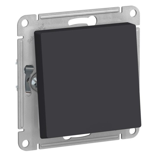 ATLASDESIGN AQUA Переключатель 1-клав. IP44, сх.6, 10АХ, карбон, ATN441061