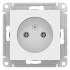 ATLASDESIGN РОЗЕТКА без заземления, 16А, механизм, БЕЛЫЙ, ATN000141