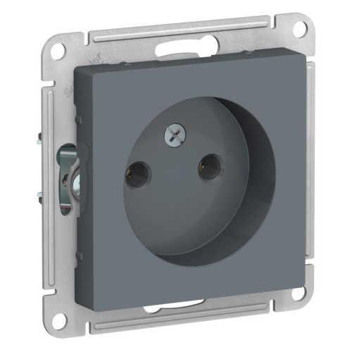ATLASDESIGN РОЗЕТКА без заземления, 16А, механизм, ГРИФЕЛЬ, ATN000741