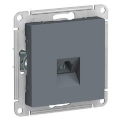 ATLASDESIGN РОЗЕТКА телефонная RJ11, механизм, ГРИФЕЛЬ, ATN000781