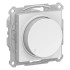 ATLASDESIGN СВЕТОРЕГУЛЯТОР (диммер) повор-нажим, LED, RC, 400Вт, мех., БЕЛЫЙ, ATN000123