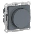 ATLASDESIGN СВЕТОРЕГУЛЯТОР (диммер) повор-нажим, LED, RC, 400Вт, мех., ГРИФЕЛЬ, ATN000723