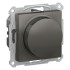 ATLASDESIGN СВЕТОРЕГУЛЯТОР (диммер) повор-нажим, LED, RC, 400Вт, мех., СТАЛЬ, ATN000923