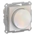 ATLASDESIGN СВЕТОРЕГУЛЯТОР (диммер) повор-нажим, LED, RC, 400Вт, мех., ЖЕМЧУГ, ATN000423