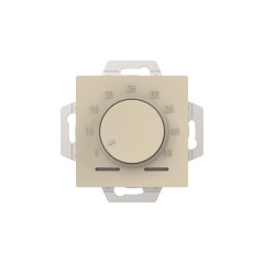 ATLASDESIGN ТЕРМОСТАТ электрон. теплого пола с датчиком, 10A, механизм, БЕЖЕВЫЙ, ATN000235