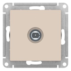 ATLASDESIGN TV АНТЕННА коннектор, механизм, БЕЖЕВЫЙ, ATN000293