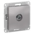 ATLASDESIGN TV РОЗЕТКА оконечная 1DB, механизм, АЛЮМИНИЙ, ATN000391