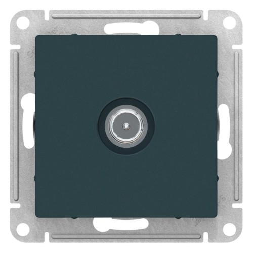 ATLASDESIGN TV РОЗЕТКА оконечная 1DB, механизм, ИЗУМРУД, ATN000891