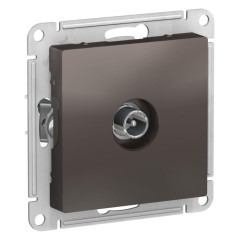 ATLASDESIGN TV РОЗЕТКА оконечная 1DB, механизм, МОККО, ATN000691