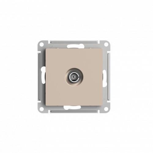 ATLASDESIGN TV РОЗЕТКА оконечная 1DB, механизм, ПЕСОЧНЫЙ, ATN001291