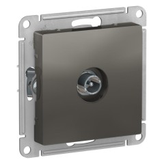 ATLASDESIGN TV РОЗЕТКА оконечная 1DB, механизм, СТАЛЬ, ATN000991