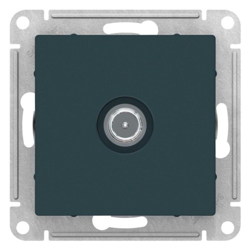 ATLASDESIGN TV РОЗЕТКА проходная 4DB, механизм, ИЗУМРУД, ATN000892