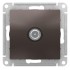 ATLASDESIGN TV РОЗЕТКА проходная 4DB, механизм, МОККО, ATN000692