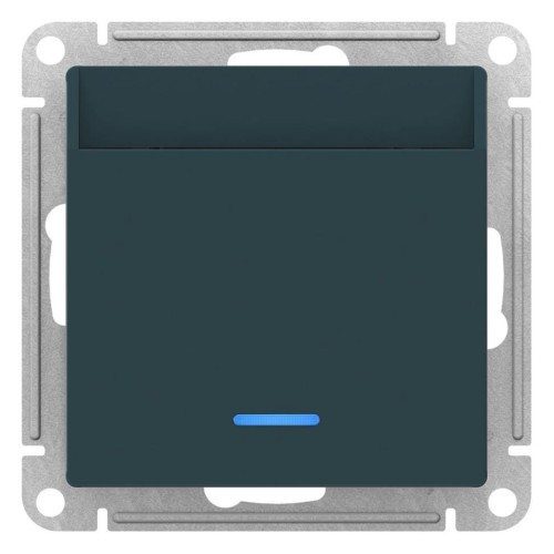 ATLASDESIGN Выключатель карточный, изумруд, ATN000867