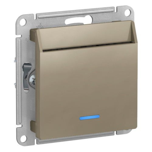 ATLASDESIGN Выключатель карточный, шампань, ATN000567