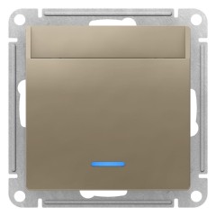ATLASDESIGN Выключатель карточный, шампань, ATN000567