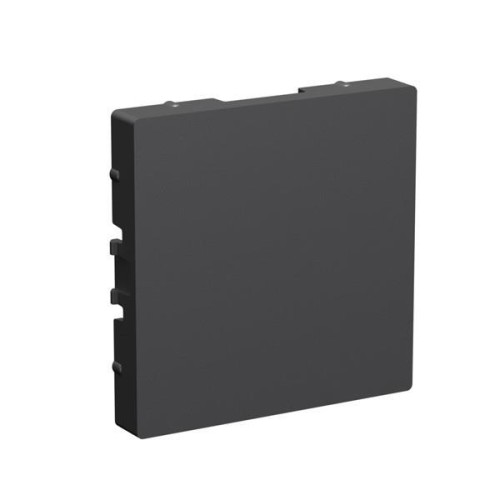 ATLASDESIGN ЗАГЛУШКА без суппорта для многопостовых рамок, БАЗАЛЬТ, ATN001409