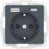 ATN000832 - РОЗЕТКА 16А c 2 USB A+C, мех, ИЗУМРУД, ATN000832