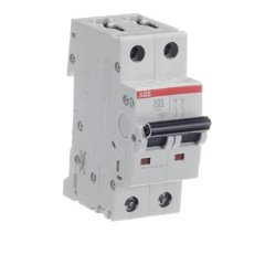 Автоматический выключатель ABB 2-полюсный S202 C63 (автомат электрический) 2CDS252001R0634