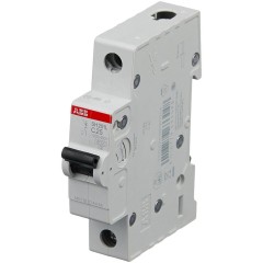 Автоматический выключатель ABB 1-полюсный SH201 C25 6кА (автомат электрический) 2CDS211001R0254