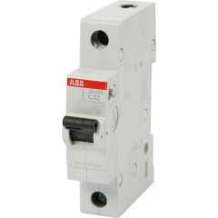 Автоматический выключатель ABB 1-полюсный SH201 C32 6кА (автомат электрический) 2CDS211001R0324