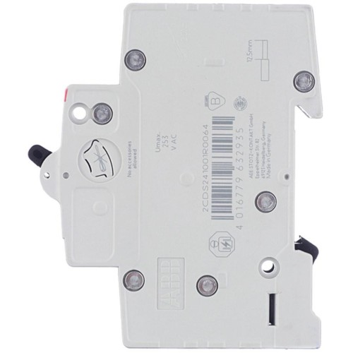 Автоматический выключатель ABB 1-полюсный SH201 C6 6кА (автомат электрический) 2CDS211001R0064