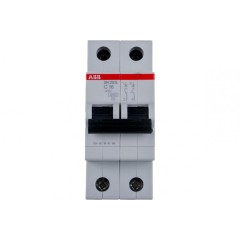 Автоматический выключатель ABB 2-полюсный SH202 C16 6кА (автомат электрический) 2CDS212001R0164