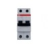 Автоматический выключатель ABB 2-полюсный SH202 C20 6кА (автомат электрический) 2CDS212001R0204