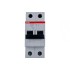 Автоматический выключатель ABB 2-полюсный SH202 C25 6кА (автомат электрический) 2CDS212001R0254