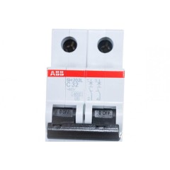 Автоматический выключатель ABB 2-полюсный SH202 C32 6кА (автомат электрический) 2CDS212001R0324