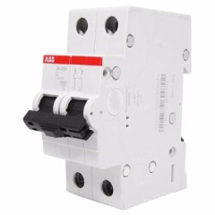 Автоматический выключатель ABB 2-полюсный SH202 C40 6кА (автомат электрический) 2CDS212001R0404
