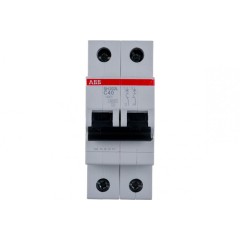Автоматический выключатель ABB 2-полюсный SH202 C40 6кА (автомат электрический) 2CDS212001R0404