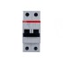 Автоматический выключатель ABB 2-полюсный SH202 C40 6кА (автомат электрический) 2CDS212001R0404