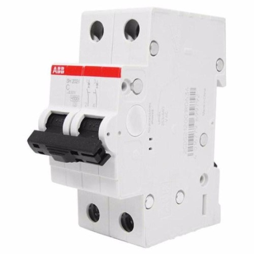 Автоматический выключатель ABB 2-полюсный SH202 C63 6кА (автомат электрический) 2CDS212001R0634