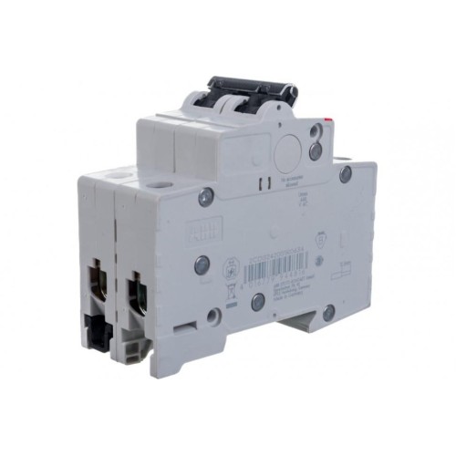 Автоматический выключатель ABB 2-полюсный SH202 C63 6кА (автомат электрический) 2CDS212001R0634