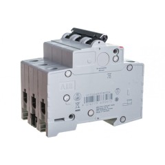 Автоматический выключатель ABB 3-полюсный SH203 C10 6кА (автомат электрический) 2CDS213001R0104