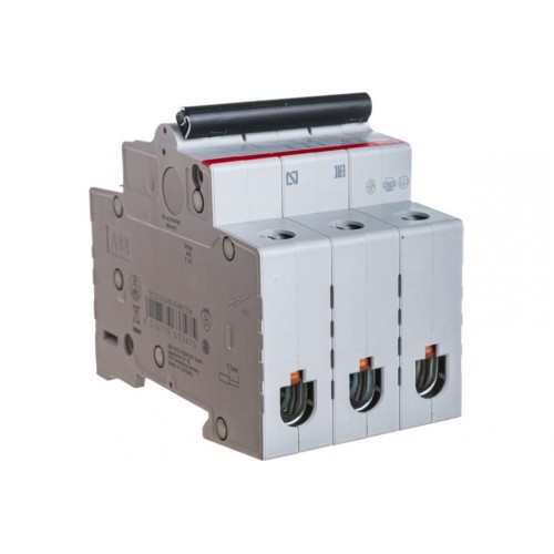 Автоматический выключатель ABB 3-полюсный SH203 C10 6кА (автомат электрический) 2CDS213001R0104