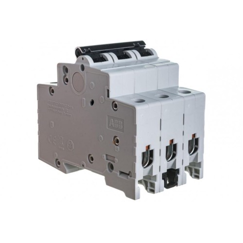 Автоматический выключатель ABB 3-полюсный SH203 C10 6кА (автомат электрический) 2CDS213001R0104