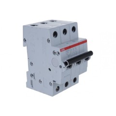 Автоматический выключатель ABB 3-полюсный SH203 C16 6кА (автомат электрический) 2CDS213001R0164